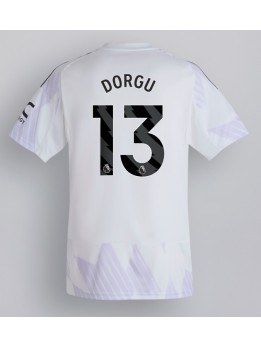 Muži Futbalové oblečenie Manchester United Patrick Dorgu #13 2025-26 Krátky Rukáv - Preč